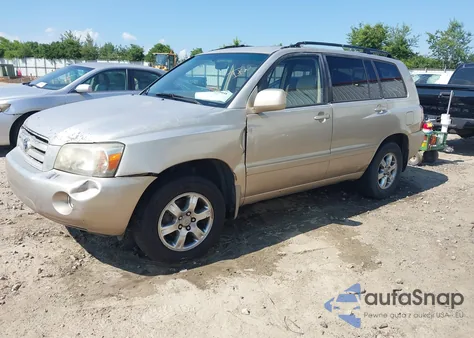 2005 Toyota Highlander V6 from USA, damaged, VIN JTEDP21A950060698